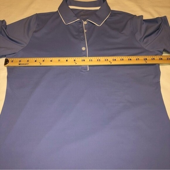 Peter Millar UPF 50 Sun Protection Womens Carolinas Golf Shirt Size Medium Blue - Picture 6 of 8